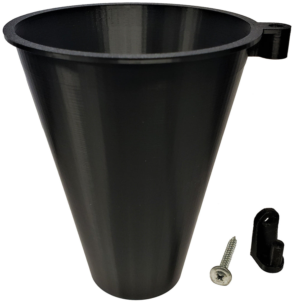 Extra Small Poly Quail Processing Kill Cone with Mount & Screw