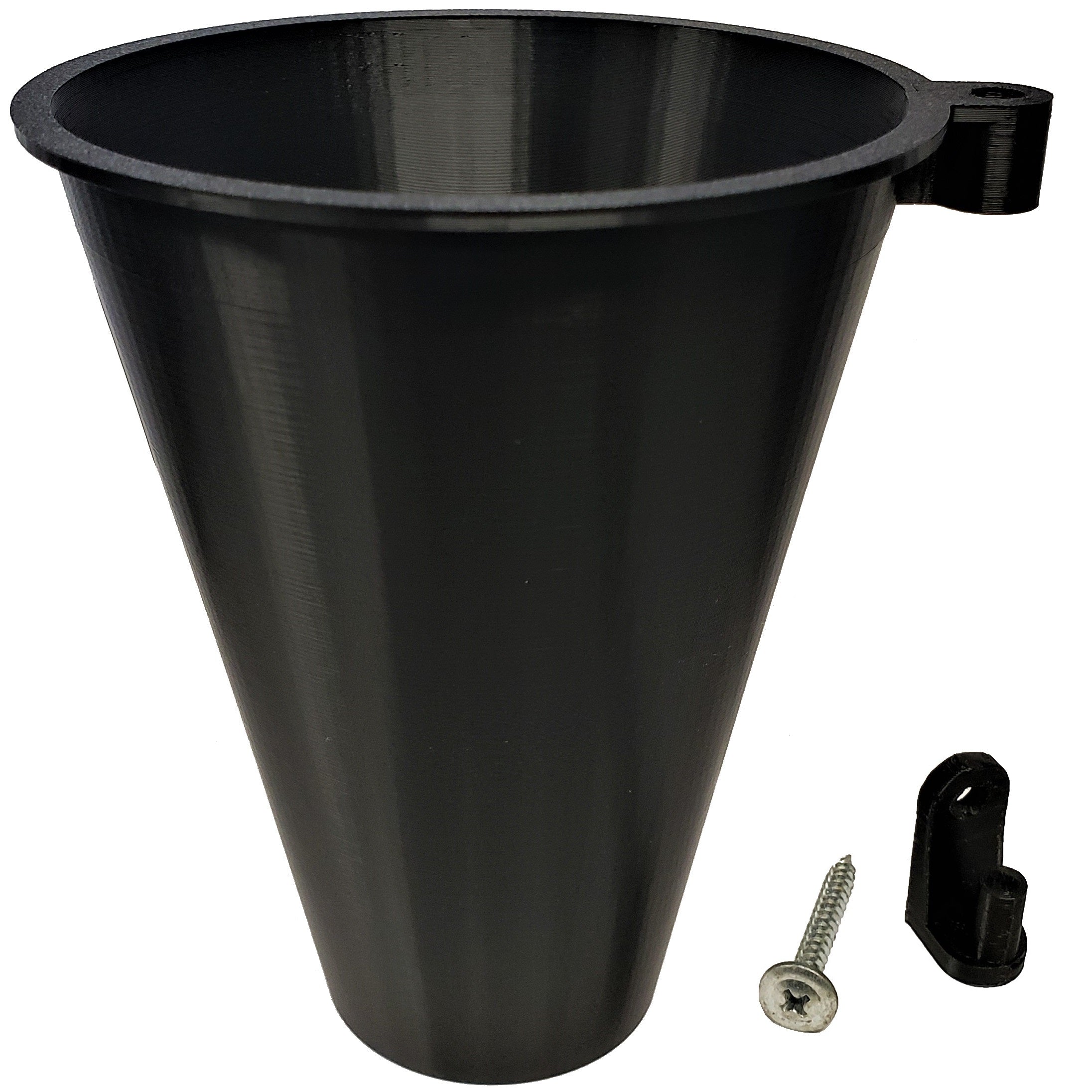 Extra Small Poly Quail Processing Kill Cone with Mount & Screw