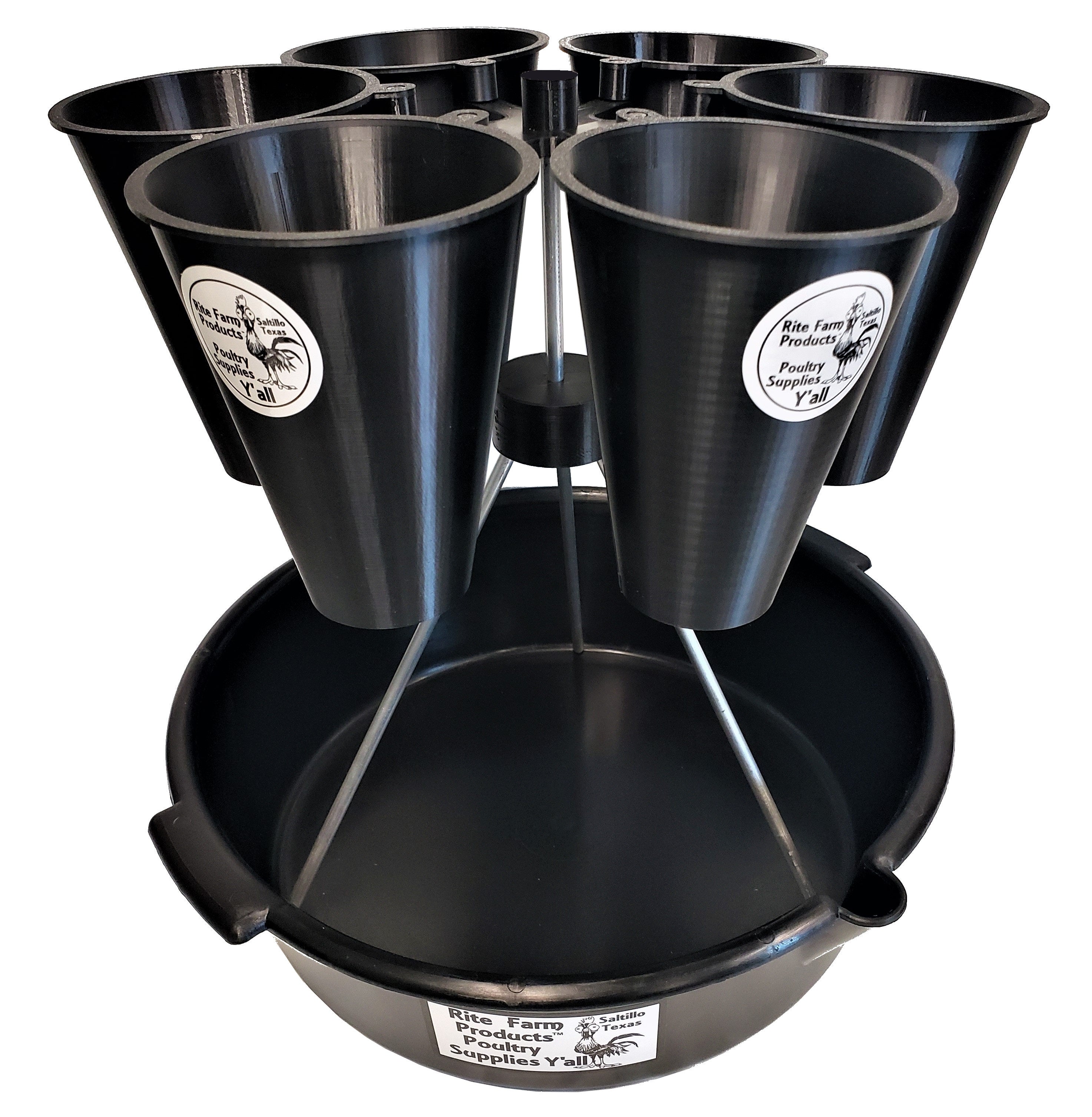 Quail Restraining 6 Cone Rotary Processing Station, Kill Cone Rotating Tower Stand