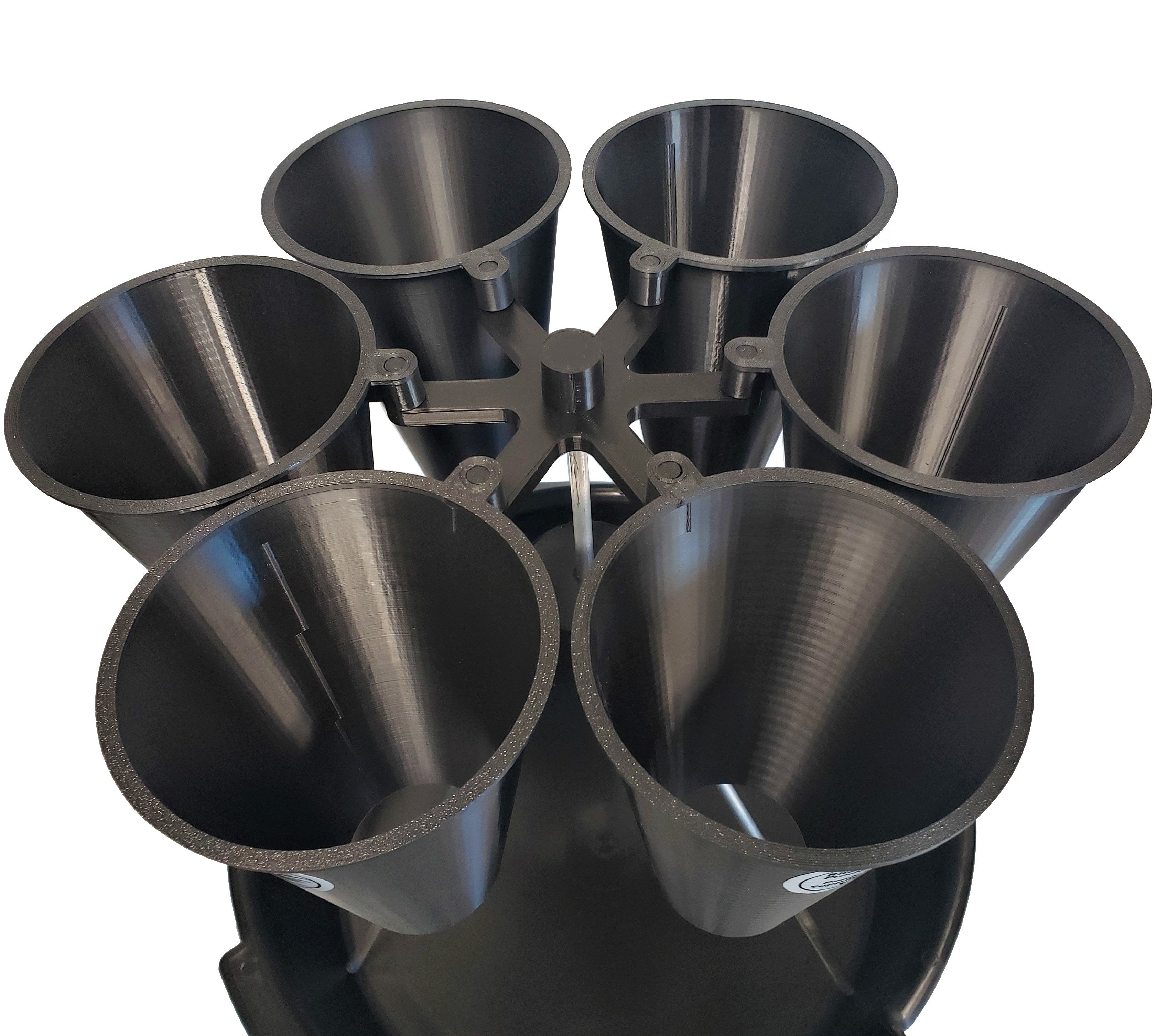 Quail Restraining 6 Cone Rotary Processing Station, Kill Cone Rotating Tower Stand