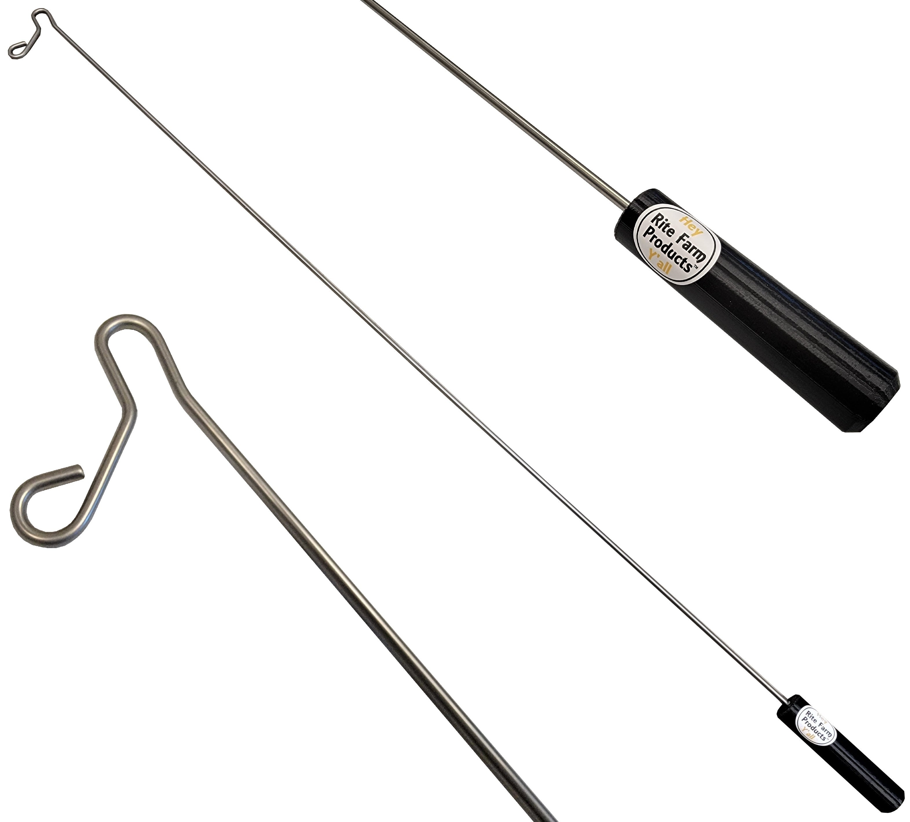 48" Chicken Poultry Bird Fowl Catcher Leg Hook Stainless Steel