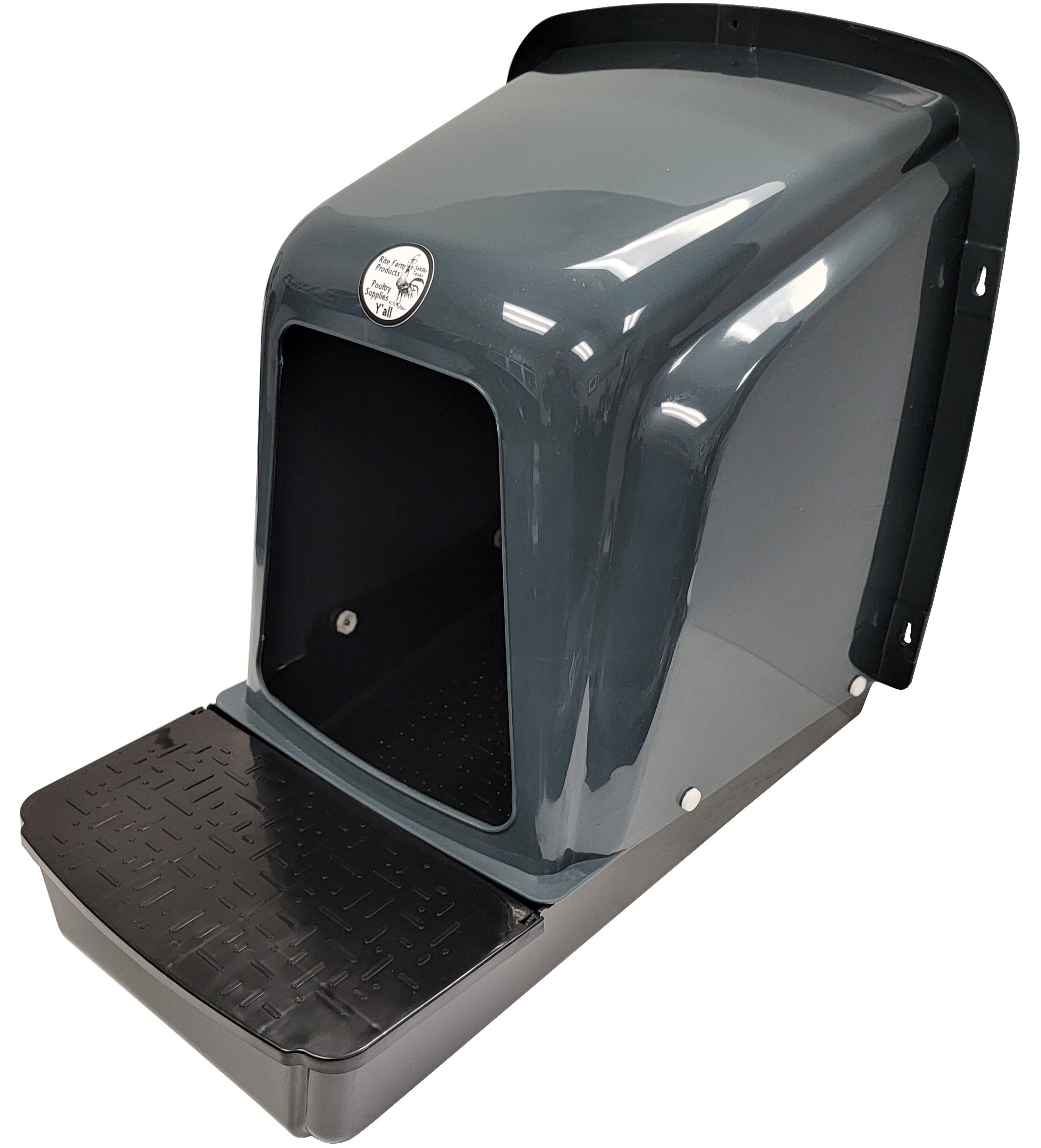 Egg Rollout 1 Hole Wall Mount Nesting Box for Chicken & Poultry