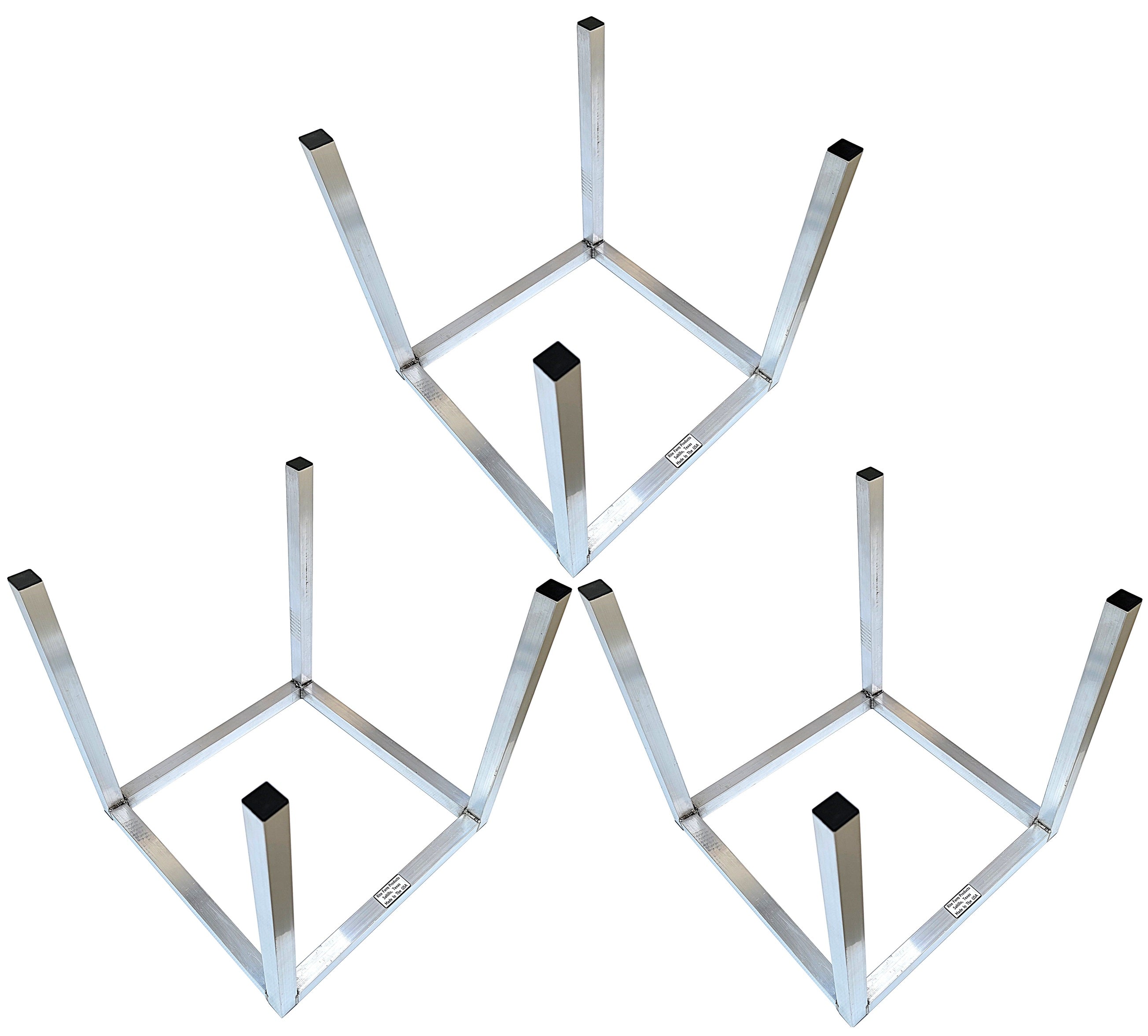 16 Inch Turkey Drying Rack 4 Stations, Poultry Processing Shrink Bag Stand