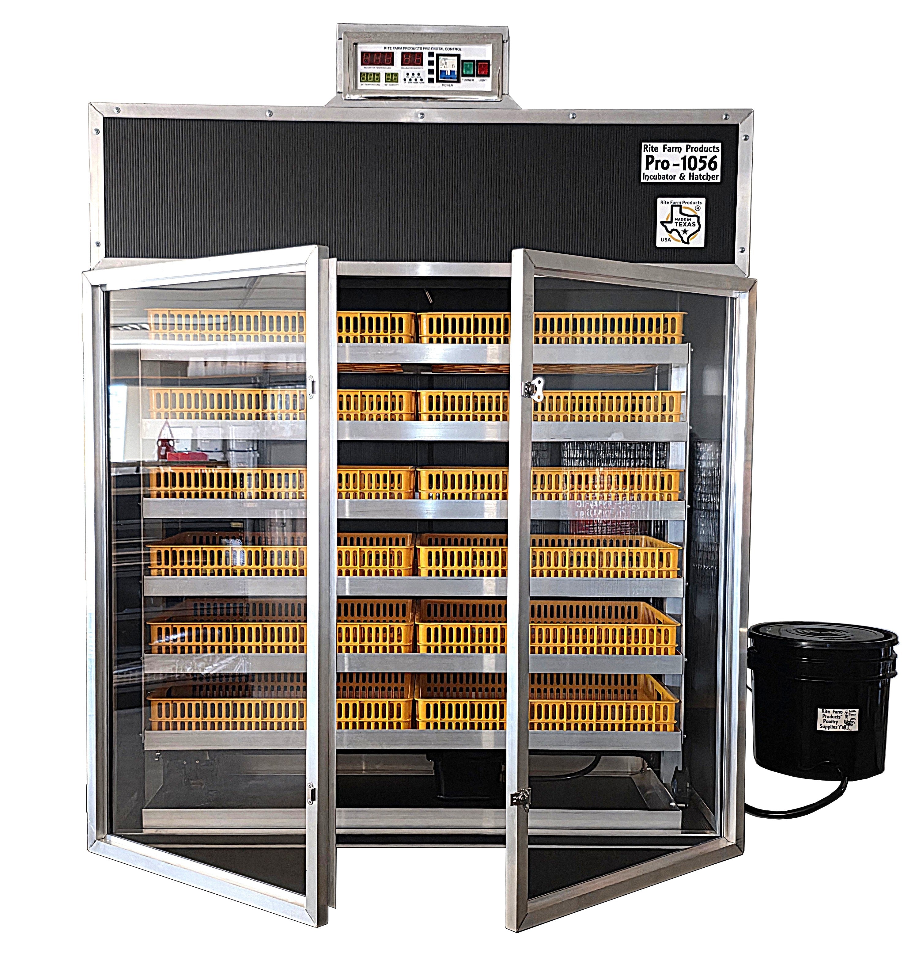 Rite Farm Products PRO1056 USA MADE Cabinet Incubator & Egg Hatcher