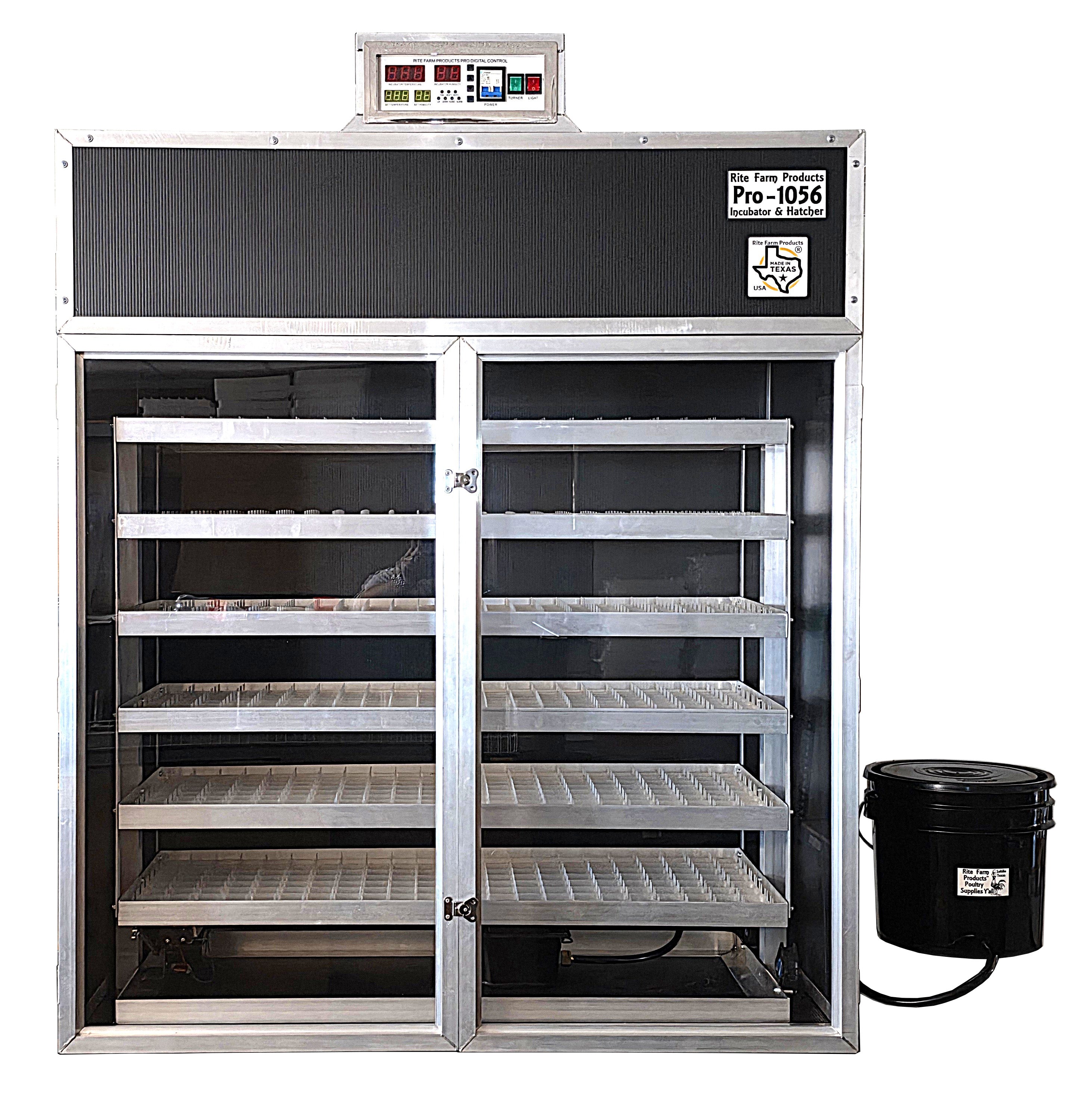 Rite Farm Products PRO1056 USA MADE Cabinet Incubator & Egg Hatcher