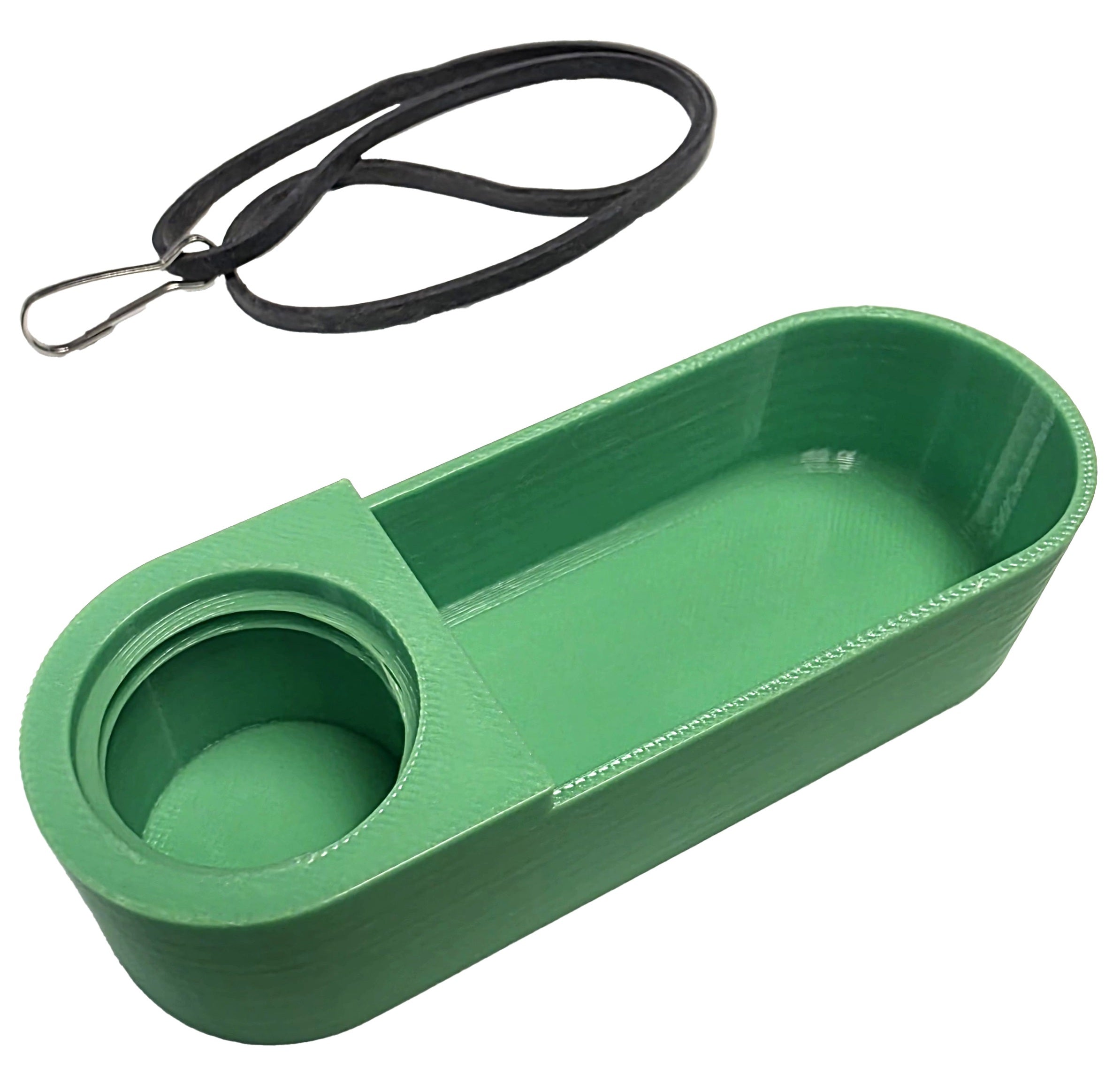 Soda Pop Water Bottle Bird Drinker Cups & Mounting Bands with Clasp Made in Texas USA