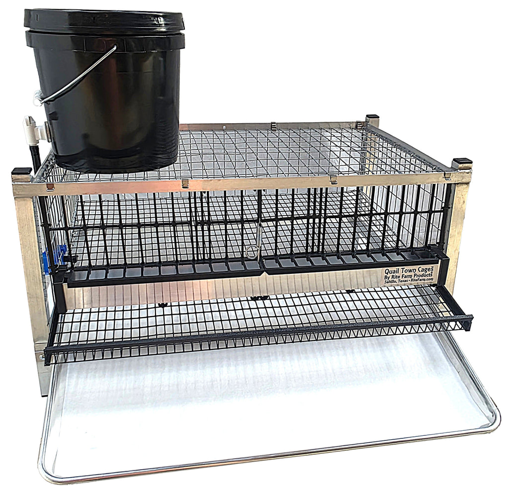 Quail Town Cages by Rite Farm Products - Pro Modular Quail Grow Out & Layer Cage System