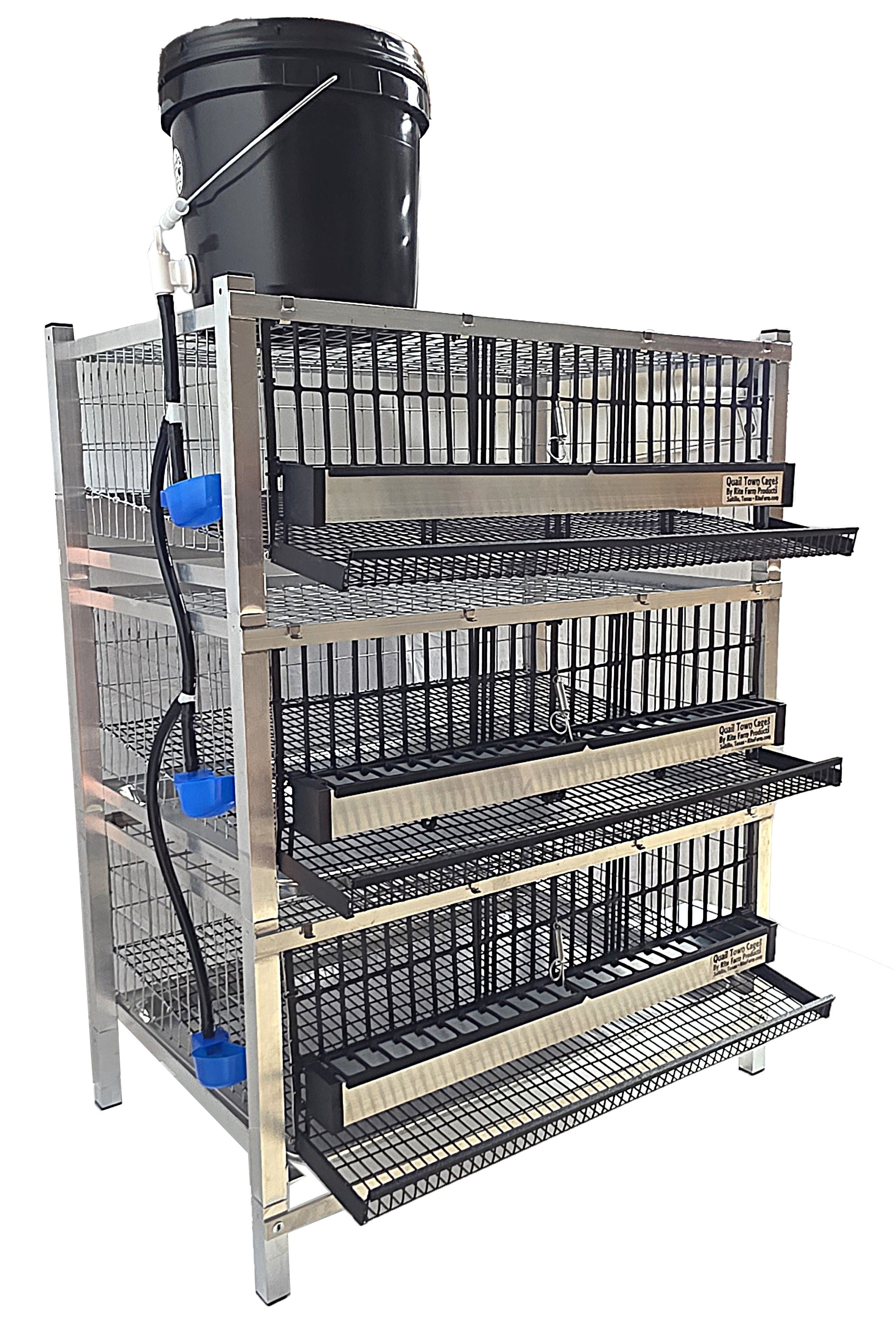 Quail Town Cages by Rite Farm Products - Pro Modular Quail Grow Out & Layer Cage System