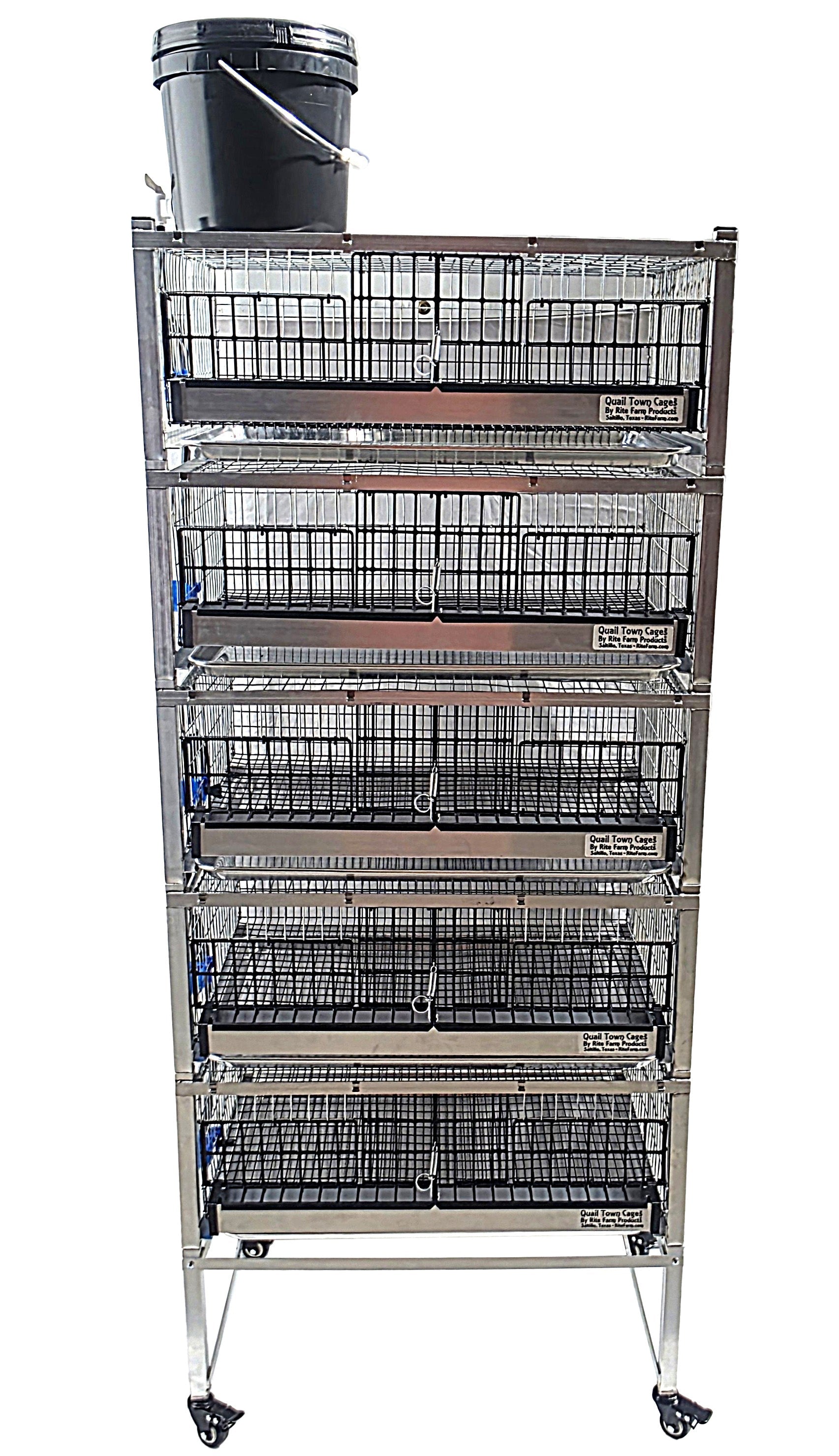 Quail Town Cages by Rite Farm Products - Pro Modular Quail Grow Out & Layer Cage System