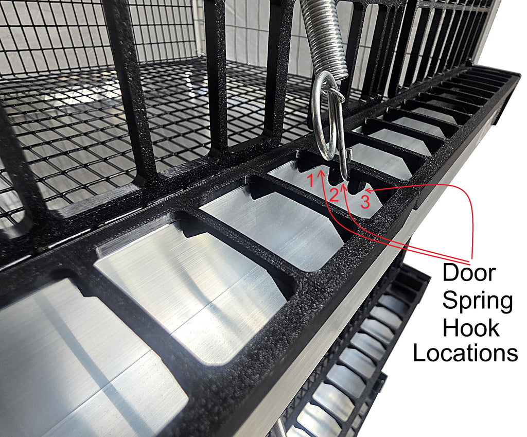 Quail Town Cages by Rite Farm Products - Pro Modular Quail Grow Out & Layer Cage Tower System Transparent Reservoir