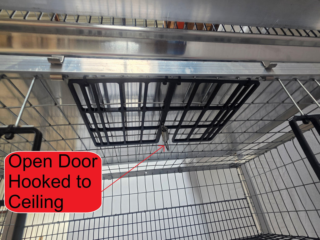 Quail Town Cages by Rite Farm Products - Pro Modular Quail Grow Out & Layer Cage Tower System Transparent Reservoir