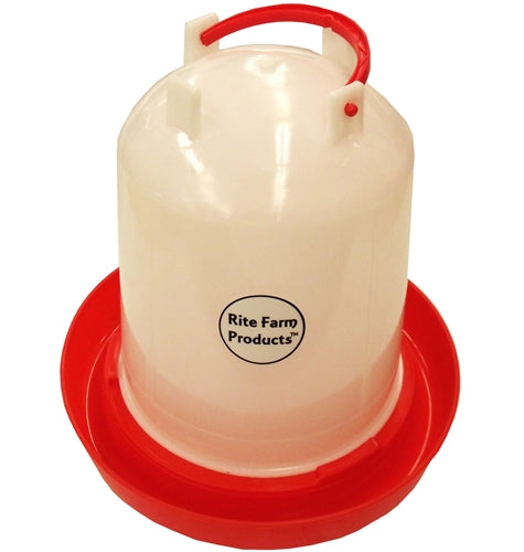 Rite Farm Products Poultry Feeders & or Waterers 4 Sizes Available for Chickens Chicks
