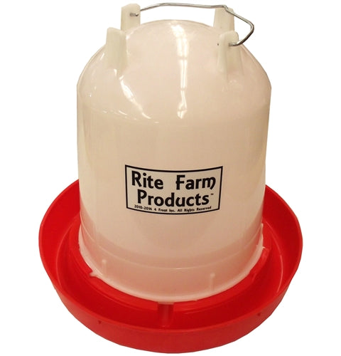Rite Farm Products Poultry Feeders & or Waterers 4 Sizes Available for Chickens Chicks
