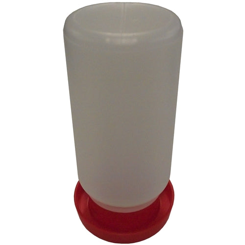 Rite Farm Products Quail & Bantam Chick Safety Waterer Base & Quart Jar
