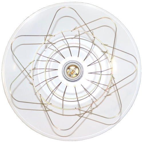 Industrial chick brooder lamp light fixture