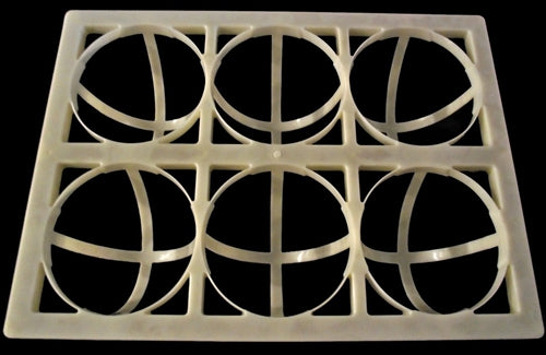 Rite Farm Products 6 Ostrich, Rhea, Emu, Egg Capacity Tray