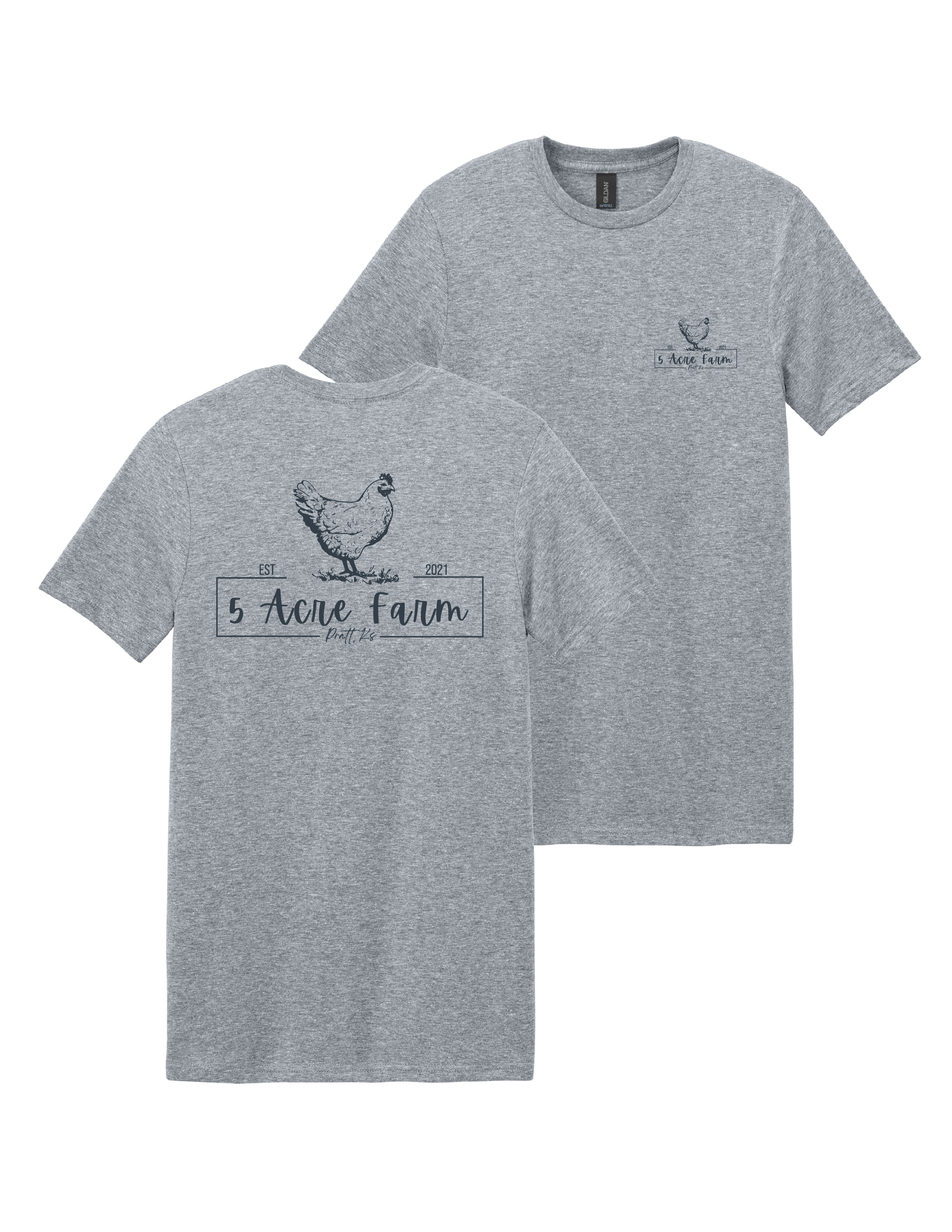 5 Acre Farm Logo Tee