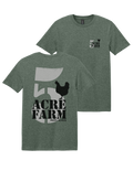 5AF Logo Green Tee