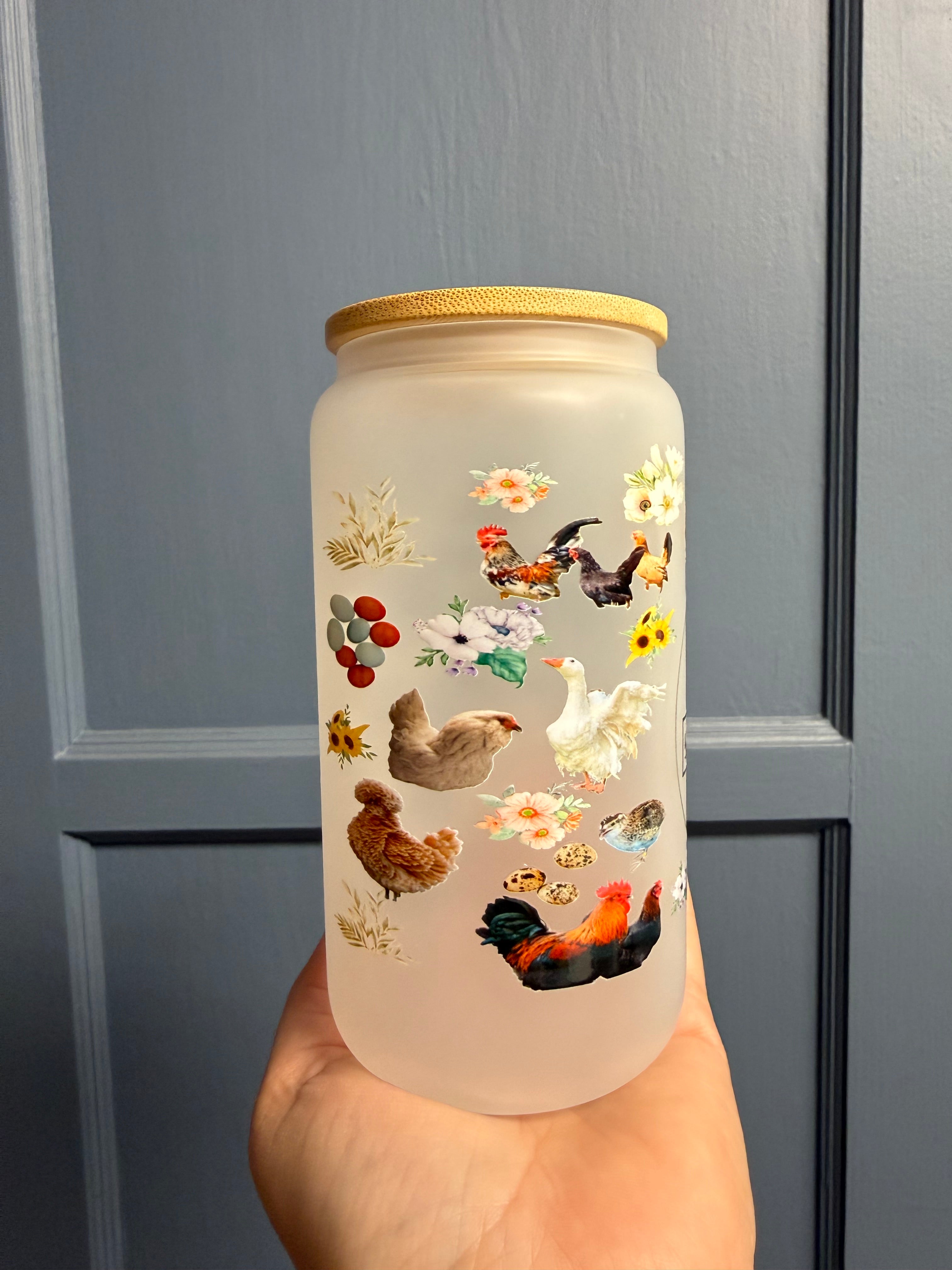 5 Acre Farm Glass Cup