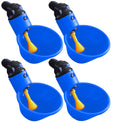 Blue Automatic Cup Style Poultry Chicken Drinkers