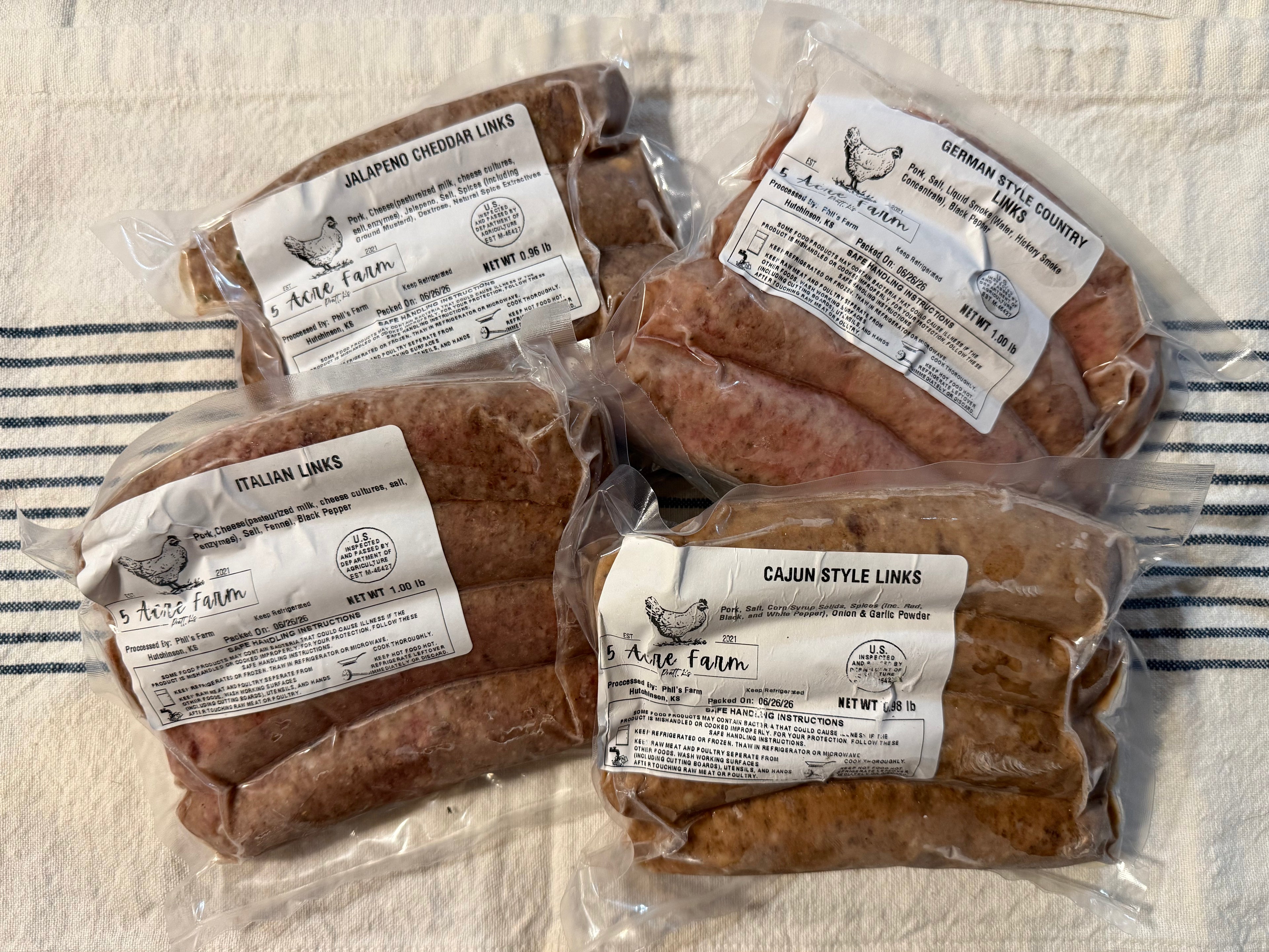 Heritage Pork Brats